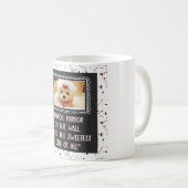 La fille la plus douce de toute la tasse faite sur (Devant droit)