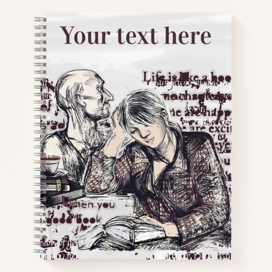 La fille lisant un livre (Devant)