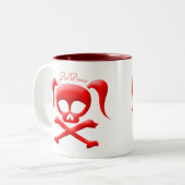 La fille pirate la tasse (Devant gauche)