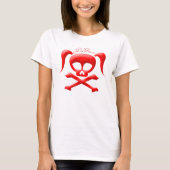 La fille pirate le T-shirt (Devant)