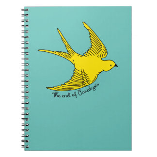 La fin de la paralysie Carnet d'oiseaux jaunes