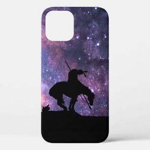 La fin du Coque iphone de la silhouette du sentier