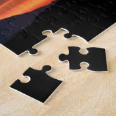 La fin du sentier Silhouette Jigsaw Puzzle (Côté)