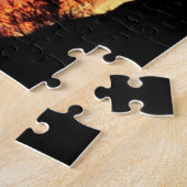 La fin du sentier Silhouette Jigsaw Puzzle (Côté)