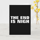 LA FIN EST BONNE (PRÈS) CARTES D'ANNIVERSAIRE (Fleur jaune)