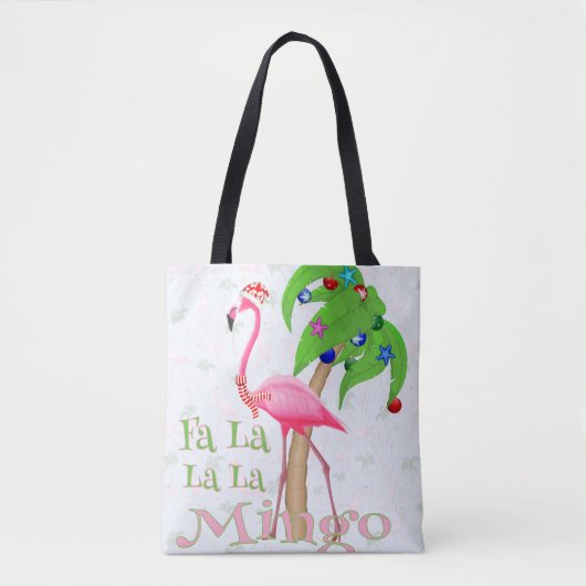 La Flamingo Xmas Draagtas (Voorkant)