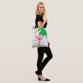 La Flamingo Xmas Draagtas (Op model)