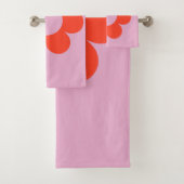 La Fleur 02 Flower Print Pink Retro Preppy Floral (En situation)