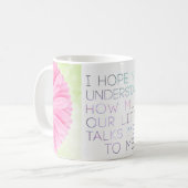 la fleur 11oz faite sur commande parle la tasse de (Devant gauche)