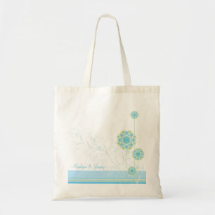 La fleur de neige tourbillonne sac fait sur