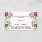 La fleur florale se réfèrent une référence d'ami (Dos)