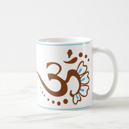 La fleur OM mettent en forme de tasse (Droite)