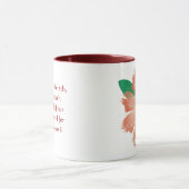 La fleur se fane tasse d'écriture sainte - fleur (Centre)