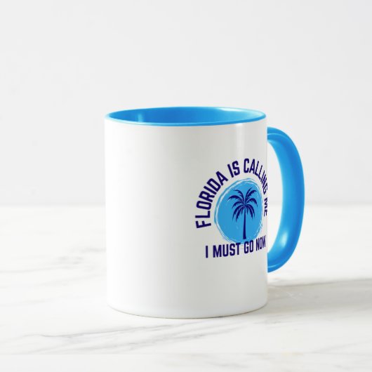 La Floride M'Appelle Mug De Café (Devant droit)