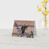 La foi... Carte de correspondance (Fleur jaune)