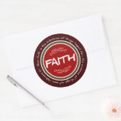 La foi chrétienne Bible Verse Stickers (Enveloppe)