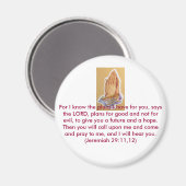 La foi chrétienne Magnet stickers vente entière. (Recto/Verso)