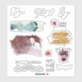 La foi en Dieu Stickers (Feuille)