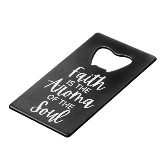 La Foi Est L'Arôme De L'Âme (Dos Angle)