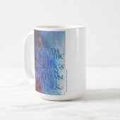 "La foi est l'oiseau qui chante...", Mug (Devant gauche)