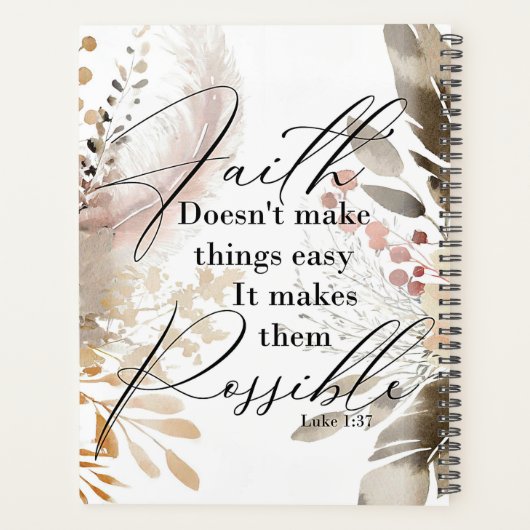 La foi ne facilite pas les choses (Dos)