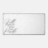 La foi rend les choses possibles (Recto)