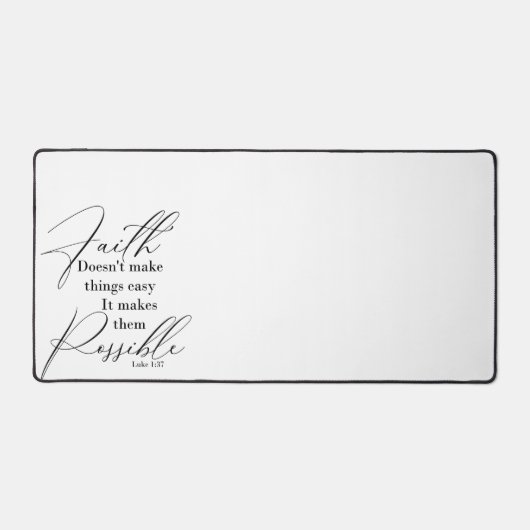 La foi rend les choses possibles (Recto)