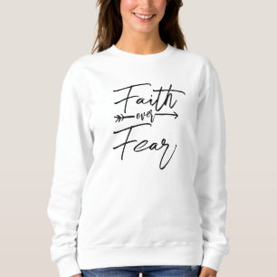 La foi sur la peur Sweat - shirt à capuche - Inspi