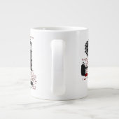 'La folie de Poe' (version 2) Mug (Dos)