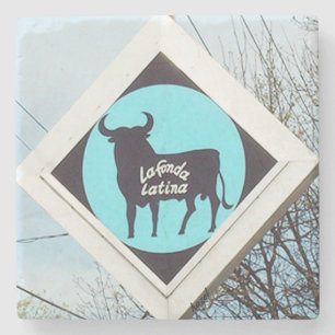 La Fonda, Poncey Highland Atlanta Marble Onderzett Stenen Onderzetter