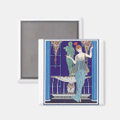 "La Fontaine de Coquillages" Magneet (Voorkant / Achterkant)