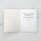 La force derrière chaque pas Carte de la Fête des  (Intérieur)