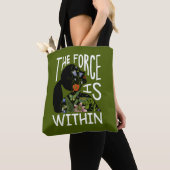 La force est dans le VERT et le NOIR de sac (De près)