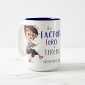 La Force Facteur est forte 15oz tasse (Devant gauche)