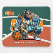 La force primaire du basket-ball | Tapis de souris (Devant)