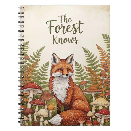 "La forêt connaît" - Carnet automnal pour le Coz (Devant)