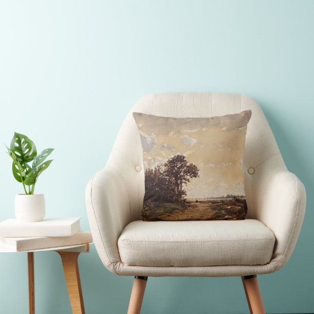 La Forêt de Fontainebleau aux Environs de Barbizon Kussen (Stoel)