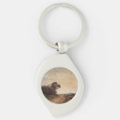 La Forêt de Fontainebleau aux Environs de Barbizon Sleutelhanger (Voorkant)