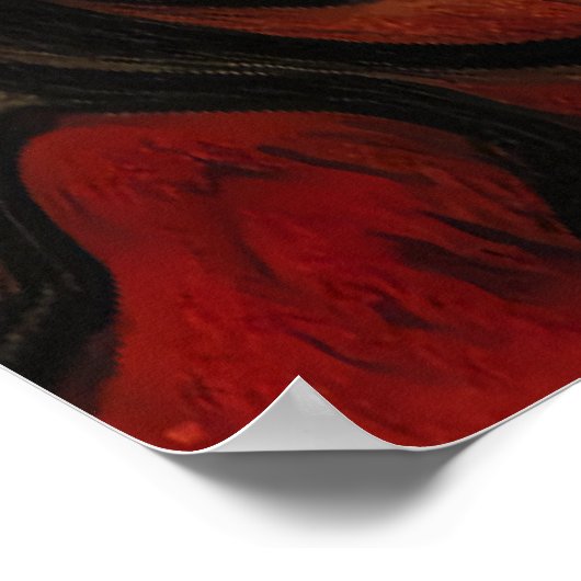 La forêt éffrayante | AI Art Poster (Coin)