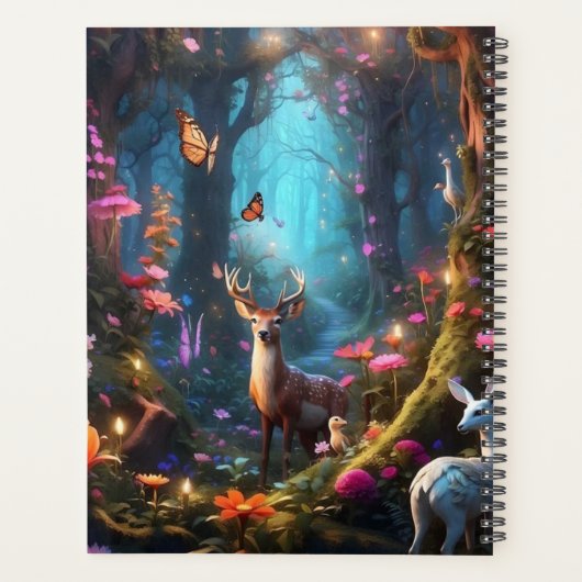 La forêt enchantée est une oasis mystique (Dos)