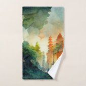 La forêt (nature) (Serviette à main)