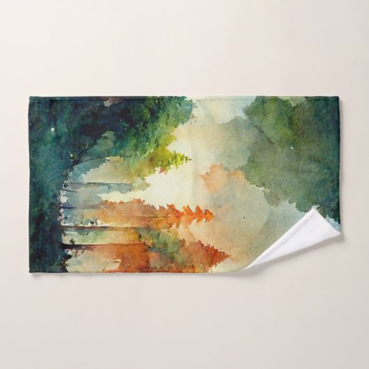 La forêt (nature) (Serviette à main)