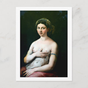 La Fornarina, Raphael Briefkaart