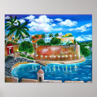 La Fortaleza, San Juan, Puerto Rico Poster