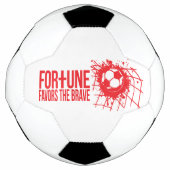 La fortune favorise le courageux football anglais (Devant)