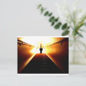 La foudre des papillons par carte postale Niki (Debout devant)