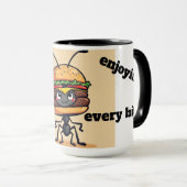 La fourmi caricaturale de Mug (Devant droit)