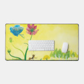 La fourmi et le papillon sur une prairie fleur sau (Clavier et souris)