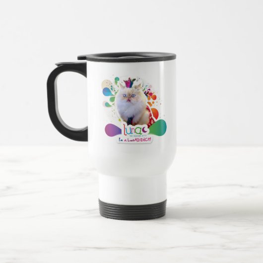 La fourrure de robe impressionnent la tasse de (Gauche)