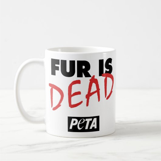 La fourrure est tasse morte (Gauche)